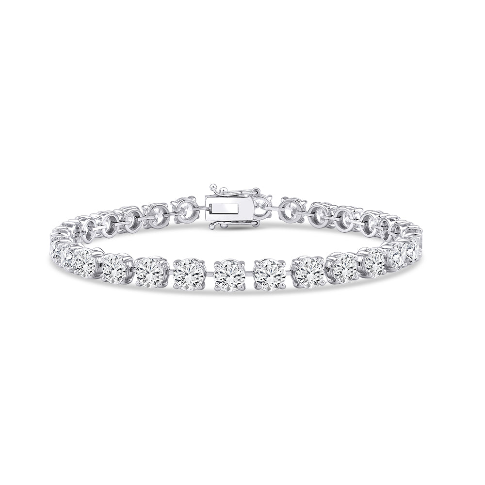 Round 13 ct Tennis Bracelet