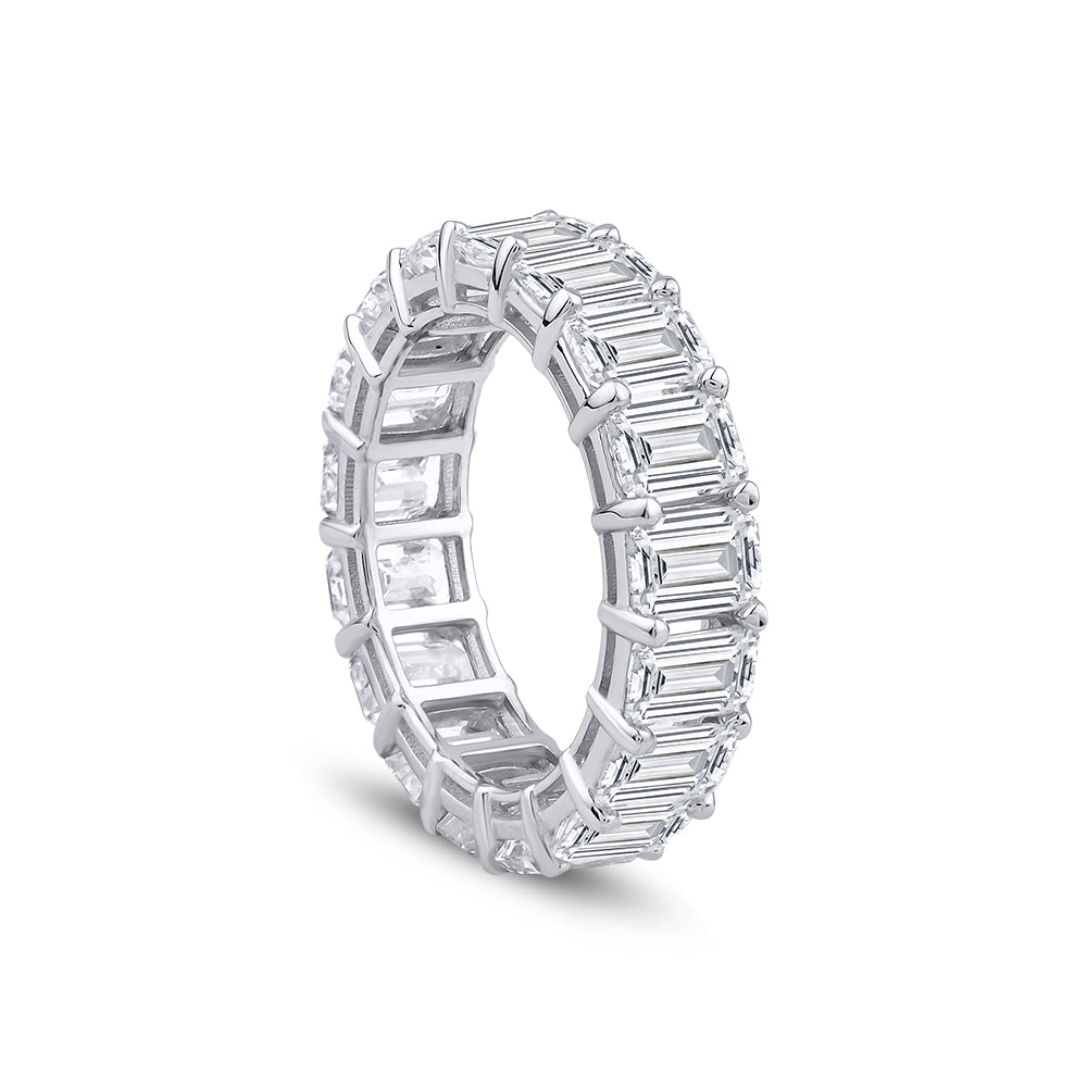 Emerald 7 ct  Eternity Ring