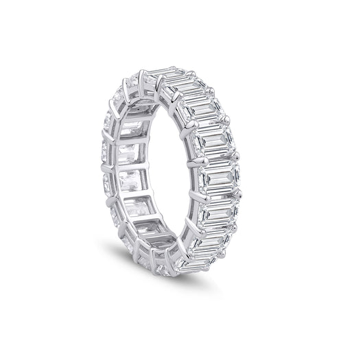 Emerald 7 ct  Eternity Ring