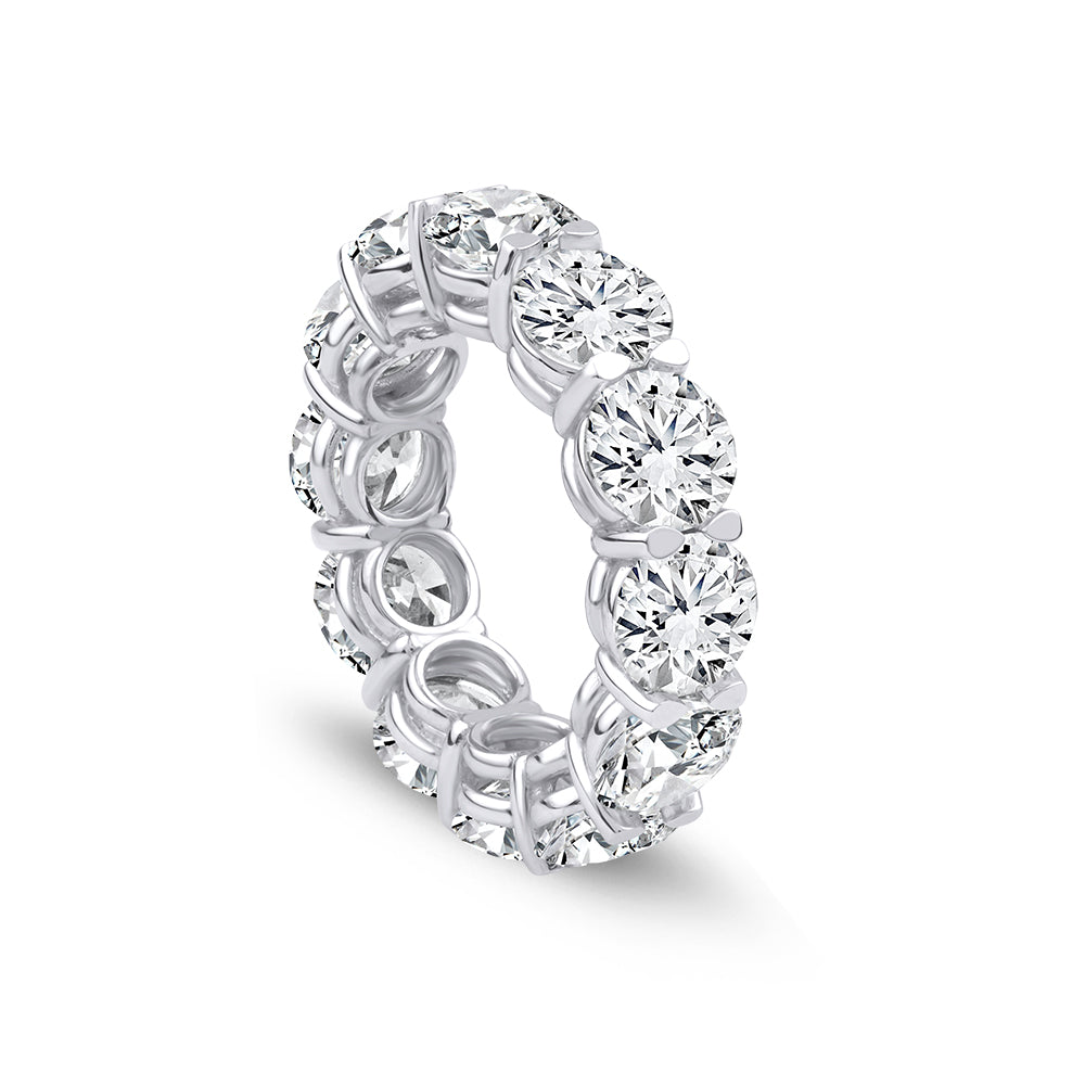 Round 10.9 ct Eternity Ring