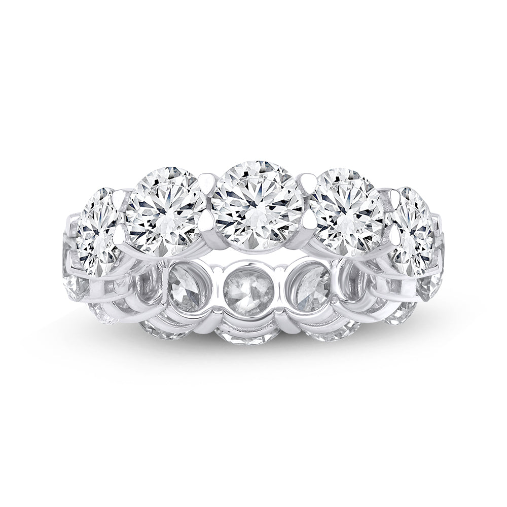 Round 10.9 ct Eternity Ring