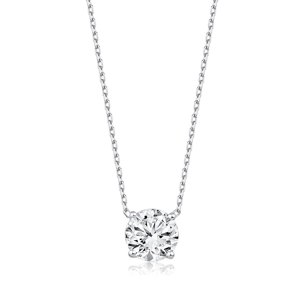 Round 1 ct Necklace