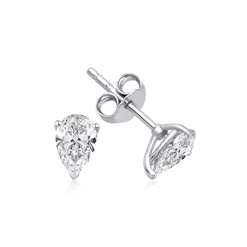 Pear Drop 1.2 ct Earring