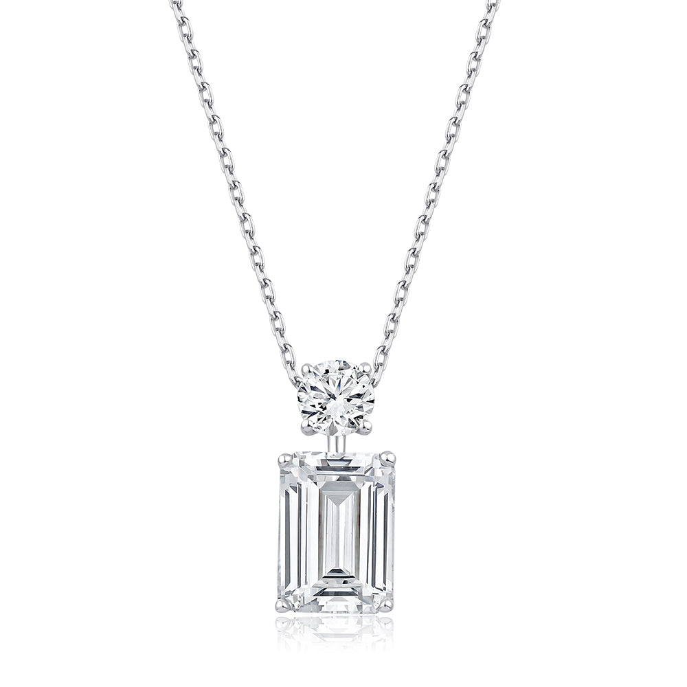 Axis Emerald Pendant