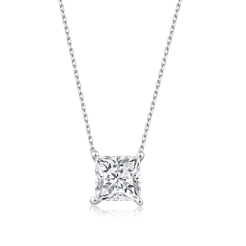 Eterna Princess Solitaire 2 ct Necklase