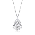 Pear Cut 2 ct Necklace